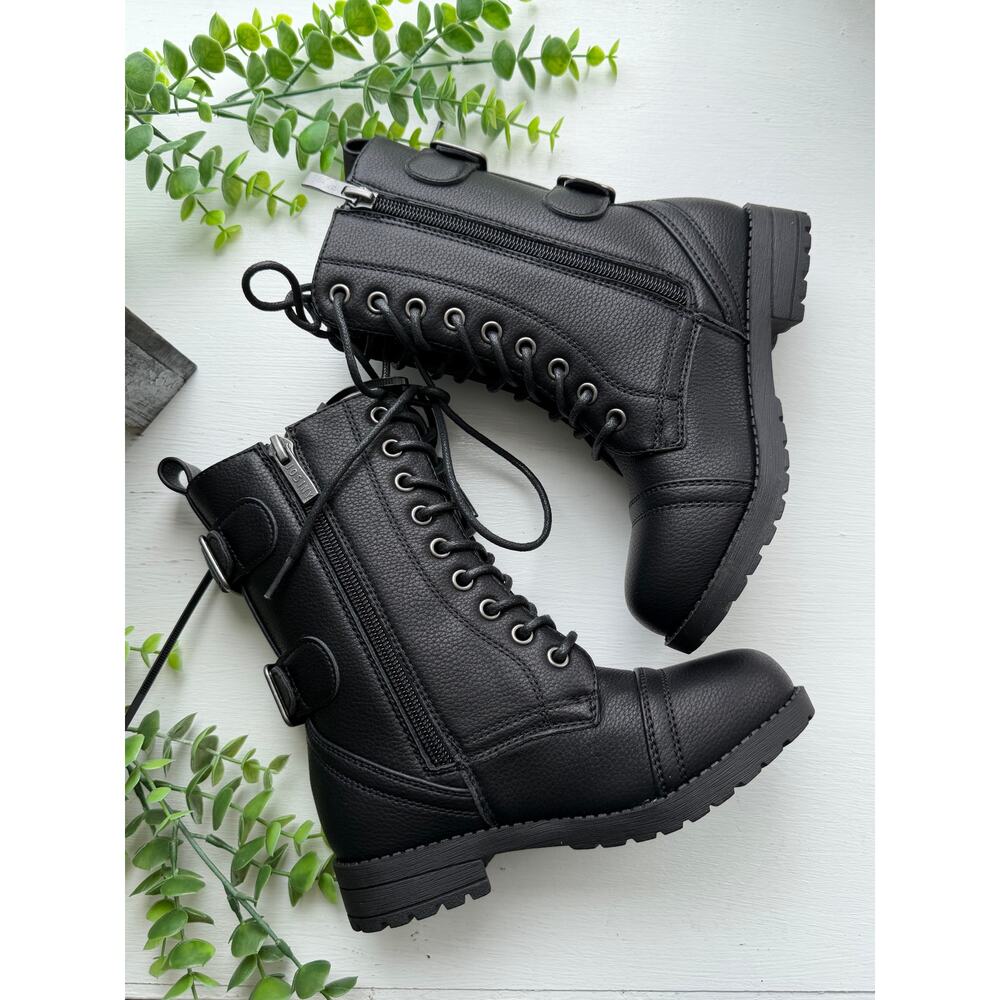 Josiny Girls Combat Boots